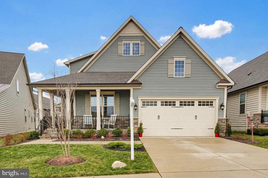 Elegant living on one of the community’s most desirable homesites.

Welcome to 2605 Broadleaf Drive, a stunning 3-bedroom, 4-full-bath single-family home located in the sought-after Bloomfields 55+ community.

Thoughtfully designed for both comfort and entertaining, this beautifully appointed residence offers refined living across three finished levels. Light-filled interiors, expansive open spaces, and carefully selected finishes create a home that feels both sophisticated and welcoming. Perfectly positioned on one of the largest lots in the community, the property also features a beautifully landscaped outdoor retreat designed for both quiet relaxation and effortless entertaining.

The main level showcases an expansive open-concept design where the living, dining, and kitchen areas flow seamlessly together, creating an ideal setting for everyday living and hosting guests. At the heart of the home, an oversized center island provides the perfect gathering space for family and friends. Sparkling white cabinetry, elegant quartz countertops, and sleek stainless steel appliances create a bright and sophisticated kitchen environment. Large windows fill the space with natural light as the layout continues into the spacious living room, anchored by an elegant fireplace that adds warmth and character. From here, step onto the screened-in covered porch, which extends the living space outdoors and leads to the custom patio and backyard, an exceptional outdoor retreat surrounded by extensive landscaping on one of the largest lots in the community.

Also located on the main level are two generously sized bedrooms. The primary suite continues the home’s bright and airy feel, offering a spacious bedroom with two large walk-in closets. The attached bath provides a spa-inspired experience with dual vanities and a large walk-in shower featuring dual shower heads. Just outside the suite, the conveniently located laundry room adds ease to everyday living. The mudroom area provides direct access to the two-car garage, creating a practical and welcoming transition space. Toward the front of the home, the second main-level bedroom includes a large closet and convenient access to a full bathroom.

Upstairs, a versatile open loft creates the perfect space for a family room, reading lounge, or shared gathering area. The third bedroom offers comfort and privacy with a spacious walk-in closet. The upper level is completed with another full bathroom and an additional storage area. 

The finished lower level offers expansive space for hosting gatherings and entertaining with ease. The open layout provides abundant room for games, media, or relaxed evenings at home. Rounding out this level is a full bath and large unfinished storage area.  

Beyond the home itself, the Bloomfields community offers an exceptional lifestyle. Thoughtfully designed around 15 acres of scenic parkland and walking trails, residents enjoy access to a centrally located clubhouse featuring a fitness center, pools, tennis courts, pickleball courts, a putting green, inviting outdoor fireplace areas, and a community herb garden with a potting shed. Numerous clubs and social activities provide endless opportunities to stay active and connected.

Located just minutes from the vibrant shops, dining, and cultural attractions of Downtown Frederick, this home offers the perfect blend of luxury, comfort, and low-maintenance living.

Don’t miss your opportunity to make 2605 Broadleaf Drive your next home!