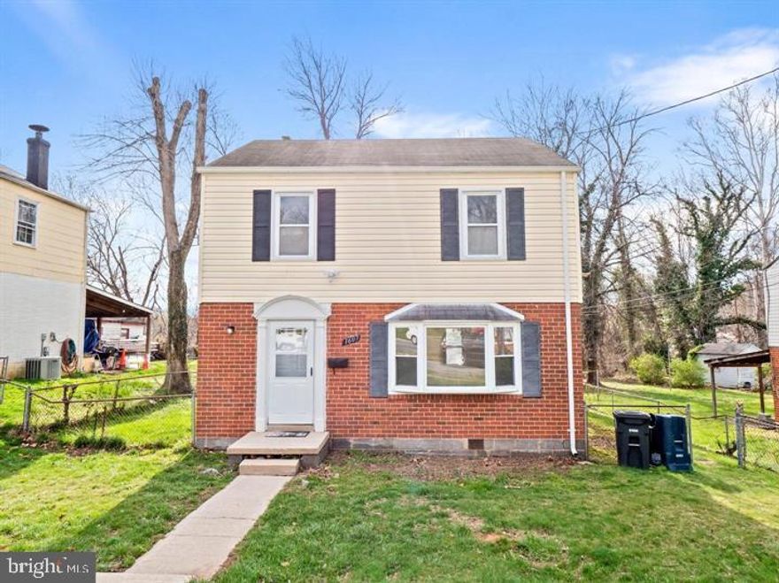 Come see this beautiful 3 bedroom home. Kitchen boast new stainless steel appliances, granite counter tops and a beautiful overlook of the back yard garden. Large bay window in living room brings in lots of natural light. Located just 10 minutes from Washington DC, 495, shopping and restaurants.  Schedule your showing today!