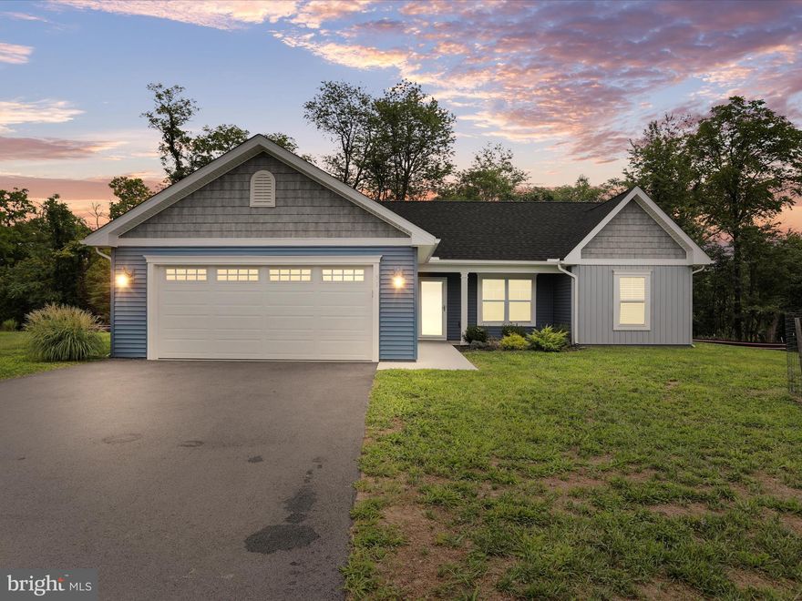 Charming Home in Harvest Glen Subdivision
Welcome to your new retreat at the end of a tranquil cul-de-sac in the newly established Harvest Glen Subdivision. This inviting 3-bedroom, 2-bathroom rancher offers a serene escape with its picturesque views of the adjacent farm, providing privacy and a peaceful setting for watching local wildlife from your own back patio.
Step inside to find a spacious and modern kitchen that features a large island, elegant granite countertops, soft-close cabinets, and a stylish ceramic tile backsplash. Equipped with high-quality GE appliances in a sleek slate finish, this kitchen is both functional and aesthetically pleasing.
Additional upgrades include a radon mitigation system, a Sunset water softener, and an insulated, drywalled two-car garage, adding extra comfort and convenience to your living experience.
Why wait to build when this move-in-ready home is ready to welcome you? Enjoy the perfect blend of modern amenities and peaceful surroundings in your new home.