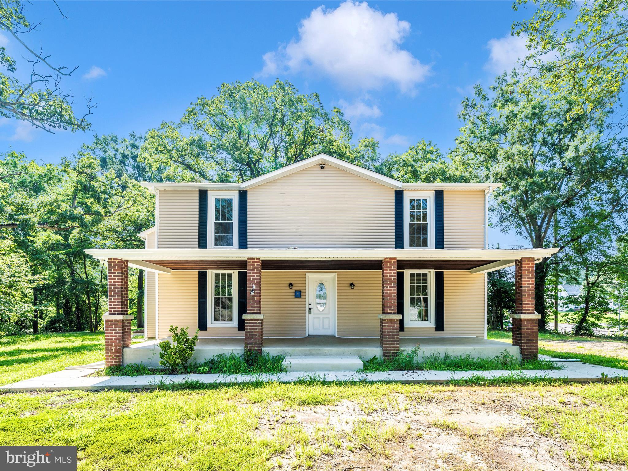 Step into this just-renovated, two-level single-family home at 21 Mattingly Ave in Indian Head, MD! Nestled on a sprawling 0.65-acre lot, this move-in-ready residence blends modern finishes with abundant natural light throughout. The main level welcomes you with a bright foyer, expansive family room, formal dining area, and an updated kitchen boasting all cabinets and appliances. A convenient powder room completes the first floor. Upstairs, find a spacious primary suite plus two additional bedrooms, a full bath, and a dedicated laundry room. Extra storage is available in the easily accessible crawl space. Outside, relax on the oversized front porch or store your gear in the detached two-car garage. Enjoy scenic walking trails right at your doorstep and a short stroll to Potomac River water access and kayak rentals. With quick access to the Naval Support Facility, National Harbor, easy access to the Beltway for seamless commuting, close to shopping, dining and parks, this home offers both tranquility and convenience—don’t miss this exceptional opportunity!