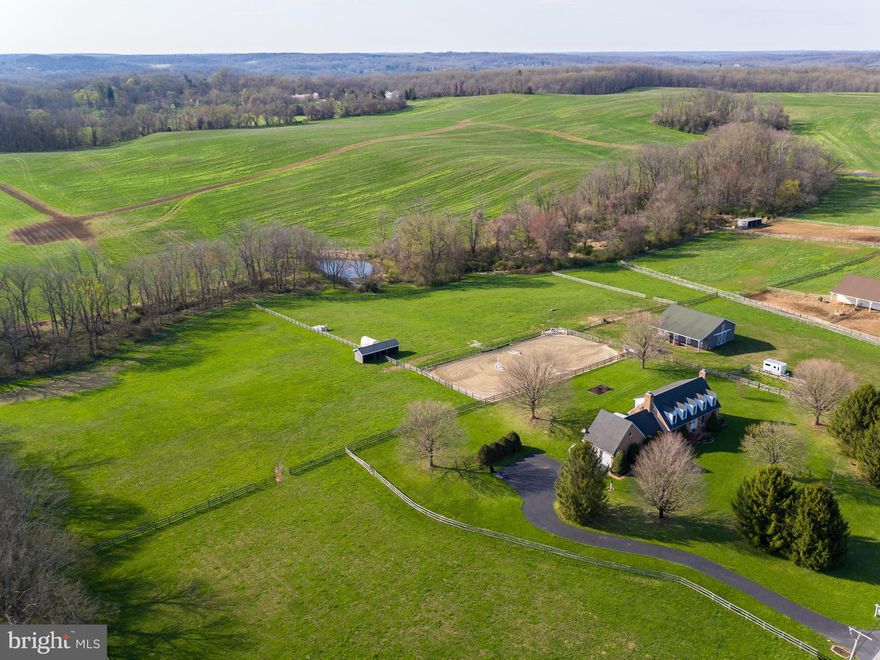 A TURN-KEY FARMETTE IN MONKTON!11+/- well manicured acres w/ a 5/6 stall beautiful barn,heated tack room,indoor & outdoor wash stalls, riding arena, large run in shed, and plenty of pasture.This house is incredibly well maintained w/all newer systems,3 updated baths,generator, wood burning fireplace,large lower level w/outside access, over-sized 2-car garage.Won't last long!Home Warranty included!