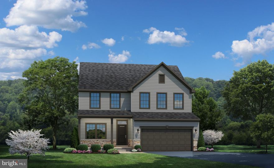 The  To be Built Columbia Single Family home is just as inviting as it is functional. Discover a magnificently spacious floor plan with custom flex areas. The welcoming family room effortlessly flows into the gourmet kitchen and dining area, so you never miss a moment. Add a covered porch for those warm summer nights and use the family entry to control clutter. On the second floor, 4 large bedrooms await, with the option to change one to a cozy loft for more living and entertaining space. Your luxurious Primary suite offers a walk-in closet and spa like double vanity bath. Come home to The Columbia today.
Enjoy the lifestyle of a waterfront community with resort-style amenities.  Enjoy a 5,000 sq. ft. clubhouse with outdoor pool, fitness center, yoga studio, coffee bar, indoor and outdoor dining areas, and firepit. You will love Tanyard Shores so perfectly nestled between Rt.10, Rt. 100, I-97 and I-695 allowing convenient access to entertainment, shopping, dining, parks and marinas while maintaining a lovely neighborhood feel on the Marley Neck Peninsula.  With shopping malls and a variety of restaurants, several parks and Baltimore's Inner Harbor at only 15 miles away, everything is right around the corner.  Photos are representative. Closing assistance is available.