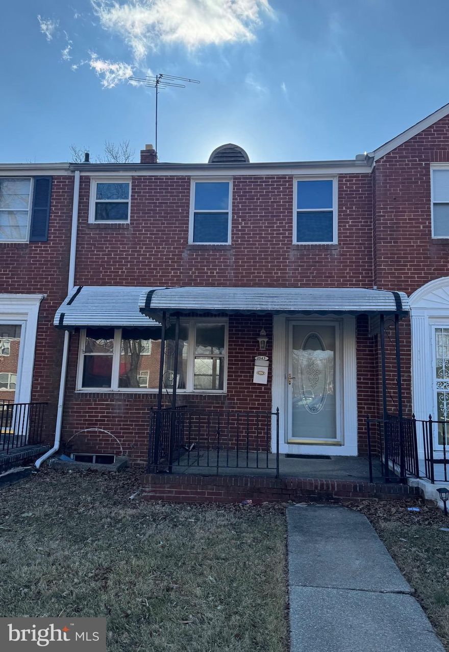 Discover the potential of this charming 3-bedroom, 1.5-bathroom home nestled in the heart of Northeast Baltimore. Featuring a spacious layout, this property is a blank canvas awaiting your personal touch. . The expansive rear yard, provides ample space for gardening, play, or future projects. Don't miss this opportunity to transform this house into your dream home. Contact us today to schedule a viewing and explore the possibilities that await!