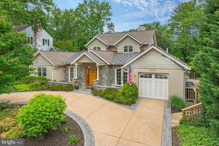 In the sought-after Clover neighborhood & close to the King Street Metro! Wonderfully renovated throughout in 2008 w/ 2nd floor addition. This home offers spacious public rooms, gourmet kitchen w/ center island & Viking appliances & a large master w/ en suite bath. 2nd level offers sitting room w/ 2 additional BR w/ Jack & Jill BA. Private backyard w/ patio, water feature & lush landscaping.