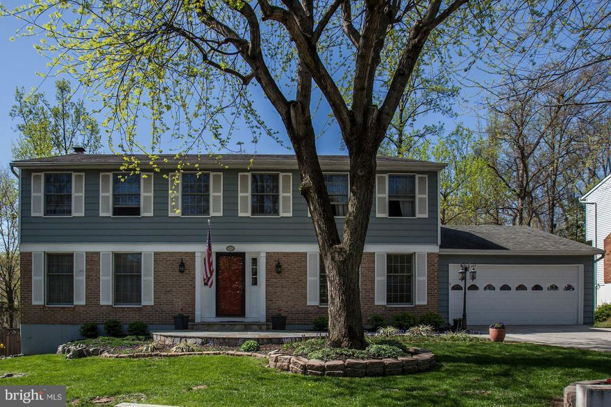 JUST LISTED! Stately Colonial with 2 Car Garage on Cul-de-sac. Open Main Level. Kitchen and Baths Beautifully Renovated with High End Finishes. Kitchen features Granite Counters, SS Appliances, Soft Close Drawers, Breakfast Bar, and Multiple Pantries. Gleaming Hardwood Floors on Main and Upper Level. Master Suite with Huge Walk in Closet and Separate Vanities. Private Backyard Oasis is a must see!