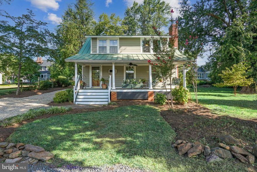 Welcome to 604 Martin Ave. Nestled in the heart of Middleburg, this authentic 1923 Craftsman-style home, boasting 3 bedrooms and 3 bathrooms, has been meticulously maintained and updated while preserving the timeless allure of bygone days.

As you approach, the grand front porch immediately sets an inviting tone, framed by deep eaves and classic 3/1 grid craftsman-style windows. Step inside the home and you'll discover there's a spacious living room with a woodstove fireplace, perfect for gathering with loved ones. Additionally, a cozy family room leads directly to the enchanting patio, seamlessly connecting indoor and outdoor living spaces. The kitchen underwent a complete remodel in 2013, featuring white subway tile, LV flooring, and a double bay window with a copper roof and exterior Azek cladding and trim. The main level bathroom underwent a complete remodel in 2018. It features new tile walls and flooring, all new plumbing and electrical work, and a reclaimed clawfoot cast-iron soaking bathtub with new restoration-style fixtures and plumbing, complete with a sliding barn pocket door. As you move further into home you will find the den and garage (added in 2007), with its own separate zone circuit breaker box. The two-car garage boasts sliding barn doors to an office/apartment, which includes a kitchen area, full fridge, sink, a full bathroom with a 36” x 36” shower (with a dedicated full size hot water heater), and an upstairs studio area measuring 30’ x 20’, illuminated by four skylights. This space may be utilized as a guest suite, au pair ensuite, or spacious home office.

Refinished original hardwood floors grace the main level, and the wide, original wood staircase leads to the second floor. Venture to the second floor, where three inviting bedrooms offer ample space for a growing family. All three bedrooms had LED lighting and wiring updated in 2022. The upstairs bathroom received a complete remodel in 2021, boasting a marble sink vanity, marble and tile walk-in shower, tile flooring, new sheetrock and trim, upgraded electric, new sconces, an exhaust fan, high-hat lighting, and a medicine cabinet.

Additional upgrades and amenities encompass the 2013 basement water heater installation, replacement of the oil tank and furnace in 2009, and comprehensive plumbing updates carried out between 2013 and 2015, coinciding with various other parts of the home receiving updates. Notably, the standing seam metal roof was replaced in 2016. Plus, Xfinity cable internet is readily available for your at-home work requirements or to stream your favorite shows! 

Perhaps the most cherished feature is the spacious, one-of-a-kind backyard—an oasis for family barbecues, yard games, morning coffees on the back patio, or cocktails with neighbors and friends on the front porch. In the backyard, you'll find an 8’ x 16’ double-door shed, added in 2016, offering a versatile storage solution, complete with LP TechShield radiant barrier sheathing. A partitioned area within is perfect for chickens, equipped with nesting boxes and a poultry door. Meticulous landscaping envelops the property, with slate stone walkways and pebble stone garden paths meandering through abundant Virginia native plantings, flower gardens, and 60' holly trees. 

Please note this remarkable property is being sold as a package and is two separate lots (including a separate buildable lot), providing the rare opportunity to build a second home in the heart of Middleburg! 

Walkers will LOVE the access to great hiking at the campus of The Hill School, frequent strolls into one of the most picturesque towns, and worry-free parking for Christmas in Middleburg! Delight in dining at local favorites like Red Fox and Hunter’s Head and embark on adventures up to Salamander Resort.

Magnificent nearby wineries such as Greenhill and Boxwood or charming breweries like Lost Barrel and Dirt Farm are but a stone's throw away

Schedule your visit today!