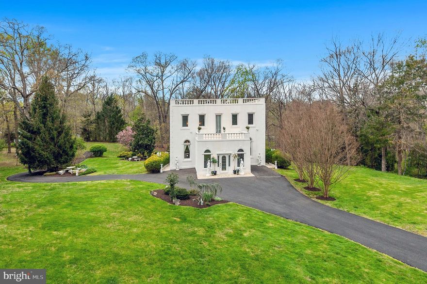 Welcome to 914 Leigh Mill Rd, Great Falls, VA 22066! Engulf yourself in classic elegance with this light-filled Mediterranean style villa custom built for a former opera singer. The pride of ownership is evident as this magnificent property shines like a fine gemstone. The elegant home is situated on a rare flat two-acre lot surrounded by majestic mature trees and maintained by professional landscaping. The home features large European style bedrooms and bathrooms, renovated kitchen and basement, and an abundance of windows that make this home so desirable. A unique two-way step entrance into the foyer gives way to a majestic Italian marble floor. A large picture window floods the living room with natural light, illuminating European palatial motif interior design with meticulously hand-painted walls with customized antique decoration. With 3 finished levels, this home affords plenty of room for living both inside and out. The beautifully renovated kitchen is a chef’s delight with custom cabinetry, gleaming granite countertops, and new stainless-steel appliances. A recently upgraded home theater system in the basement, spacious parking spaces, ample balcony and patio spaces, and masterfully designed landscaping to ensure privacy are perfect for hosting large social events.

This beautiful home is located in the prestigious Langley school district and is convenient to major commuter routes and plenty of shopping choices. If you’re looking for an exceptional property built with classic style, beautiful design, and ultimate quality then you have found it.  Welcome home!