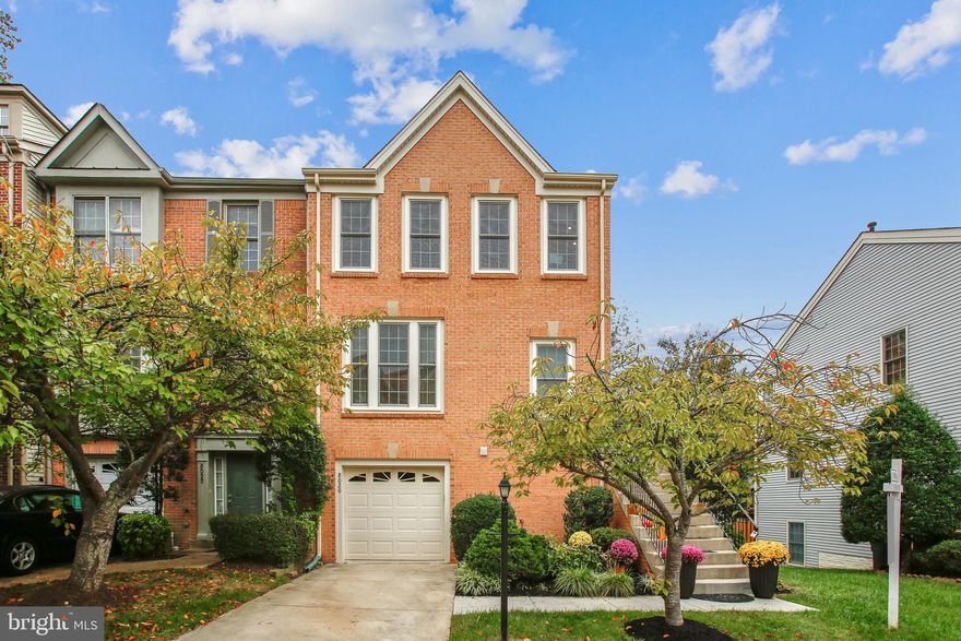 Luxury End Unit Townhome that lives like a Single Family!!! Daventry Park is Nestled in a Quiet , private,
small community in Springfield. A commuters dream, Close to Metro,  Shopping, Restaurants, FFX Parkway, 95 with Ft Belvoir 10 minutes away,  There is a tot lot, walking trails and lighting throughout the community to enjoy  nightly walks with your pets. Community maintains landscaping in  front of homes.

Upon entering the home your  first impression is the open Floor Plan and High Ceilings that let in the natural light from the  over sized  Windows . Gleaming hardwood floors flow throughout the living room, dining room  leading into the kitchen area  where you can enjoy your morning coffee or evenings with friends.
Take a break and enjoy the Deck that backs to Trees. 

Work from home with a full basement that can be used as an office or Media Room. Upstairs boasts a bright hallway that leads to three bedrooms with Tray Ceilings and hardwood floors. The Master Suite has lots of windows, walk in closet, and leads into a gorgeous master bathroom with a double sink, Separate toilet area and shower.

OVER 100k in UPGRADES!!!!This home has all the Bells and Whistles!!!! 
Endless upgrades that were lovingly done over time.

Remodeled Kitchen, with sit in island, SS appliances, backsplash. All Fixtures and lights replaced,  All Windows Replaced and upgraded in 2018. Gleaming Hardwood Floors, All  Remodeled bathrooms, Gas fireplace  in basement, finished and fenced landscaped yard,  Roof is 10 years old. Freshly painted.