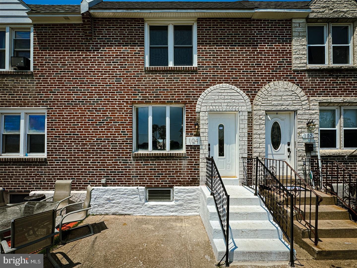 Welcome to this newly renovated 3-bedroom, 1.5-bathroom townhouse in Darby Twp. This beautiful, Mid-Century Briarcliffe home has had new life breathed into it and is ready to help you begin your next chapter in style. Step inside to a main living space that enjoys ample natural light, as well as sightlines from your front door all the way back to your deck, just off of the designated dining space. Adjoining the dining area, you have a modern kitchen with white, Shaker-style cabinets, quartz countertops, and stainless-steel appliances. Upstairs, all three bedrooms make use of the tastefully remodeled full bath with all new fixtures, tiled tub surround, and luxury vinyl tile flooring. Downstairs, the finished basement and updated half bath offer a great spot to entertain friends, curl up for a movie night, or just to keep the toys out from under your feet! Off-street parking available in the rear, with access to your basement. New roof installed in May 2025. Set up a showing today to see if this could become your next Home-Sweet-Home!