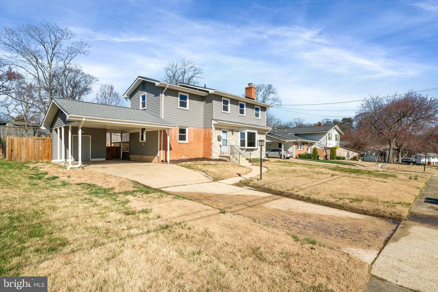 Discover Your Dream Home in Sought-After Monticello Woods
Imagine stepping into a beautifully painted, move-in-ready colonial nestled in the heart of Monticello Woods. This stunning 3-level home offers the perfect blend of comfort, style, and functionality for your family.
Here's what awaits you:
Elegant Living: The main floor boasts a welcoming foyer, a formal living room with a warming fireplace, and a dedicated dining room. The updated kitchen and a spacious family room, ideal for entertaining. A convenient powder room completes this level.
Upstairs Retreat: Find sanctuary in the primary bedroom with an ensuite bath. Three additional bedrooms with brand new carpeting offer ample space for family or guests, served by a centrally located hall bath.
Lower Level Fun: The finished lower level provides a perfect recreation area with a second family room that leads directly to the backyard. A large utility/laundry room ensures ample storage.
Peace of Mind: Rest assured knowing this home has undergone extensive renovations, including new windows, doors, roof, siding, HVAC system, chimney, and Coretec Pro Plus Duxbury Oak flooring throughout the main level, lower level, and upstairs hallway.
Outdoor Oasis: Step out from the family room onto the ground-level deck, creating a perfect spot for relaxation and outdoor gatherings.
Prime Location: Enjoy the convenience of being close to shopping centers, metro stations, and major highways (I-95, I-395, I-495). Schools, parks, and a neighborhood pool are all within walking distance.
Bonus Feature:  A Generac generator provides added security and comfort during power outages.

This exceptional home has everything you need for comfortable and stylish living in a desirable location.  Don't miss your chance to make Monticello Woods your new home!