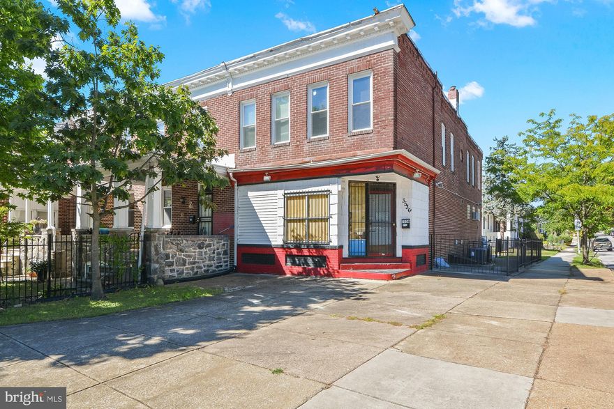 This home has a great opportunity to run your store front business on the first floor and live upstairs in 3 bedroom 1 bath apartment or rent it. The units are separately metered, and the HVAC system was installed in the past few years.  The owner has improved the property the past few years with new windows, paved driveway and painting.   The store also has a fully functional sink in the back.  It now awaits the new owner to put their own touch.  The store shelving in the basement and store floor will convey.
