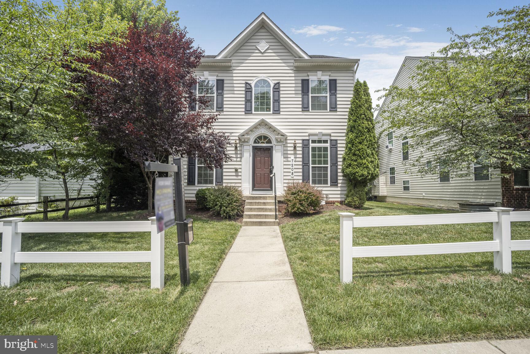 Welcome to Ms. Cherry Lane! This elegant home is a stunning 4 bedroom, 2.5 bath colonial, offering over 3,500 sq. ft. of beautifully finished living space! From the moment you step inside, you'll be captivated by the modern upgrades, and inviting calm atmosphere that make this home truly special. The heart of the home features a brand-new granite kitchen with plenty of dining space, that seamlessly flows into the family room—perfect for entertaining or cozy nights in. With speakers throughout the kitchen and office, you can set the atmosphere for any occasion. On the top level there are 4 spacious bedrooms, one of which has been transformed into a boutique walk-in closet. This level also includes a laundry room that will make washing clothes easier. The primary bedroom features a tray ceiling, walk-in closet and large ensuite bathroom. The fully finished basement provides additional space for a home office, gym, or recreation area, and a potential 5th bedroom. The added surround sound speakers make this a great hangout! There are endless possibilities. With a 2 car garage and a parking pad in the rear of the home, parking is always available. Nestled in a prime location near I-95, Route 29, and MD-198, you’ll enjoy easy access to shopping, parks, dining, and commuter routes, making everyday living a breeze. Don’t miss the chance to make this gorgeous home yours—schedule a showing today!