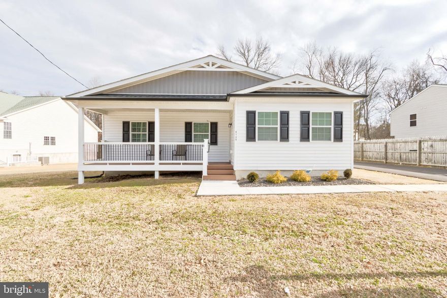 ATTENTION IN-HOME BUSINESSES, BOATERS and CAMPERS! Options are here for storage without restrictions!  This newly renovated 3-bedroom home is a perfect blend of modern comfort and timeless appeal. Situated on a 10,000+ square foot lot backing to a conservation area. The neutral tones throughout make it easy to add your personal touch, and the spacious covered front porch is ideal for relaxing with a pair of rockers   The home is equipped with stainless steel appliances and  granite countertops, making the kitchen a standout feature. The wide plank laminate floors add warmth and style, while the full-sized washer and dryer, along with a roomy pantry area, bring convenience to daily life  The bright, sun-filled interiors offer the potential for expansion. The lower level presents an excellent opportunity for finishing, whether you envision a future in-law suite, a bonus living area, or something else entirely as there is a separate entrance for private entry, featuring extra-wide stairs and plenty of parking space and a turnaround area.  This home offers room to grow or the ability for multi-use.

Whether it’s the Chesapeake School District or the  convenient location with its’ easy access to Route 100, shopping, waterfront parks, marinas and boat ramps nearby, this is something you should see for this price!