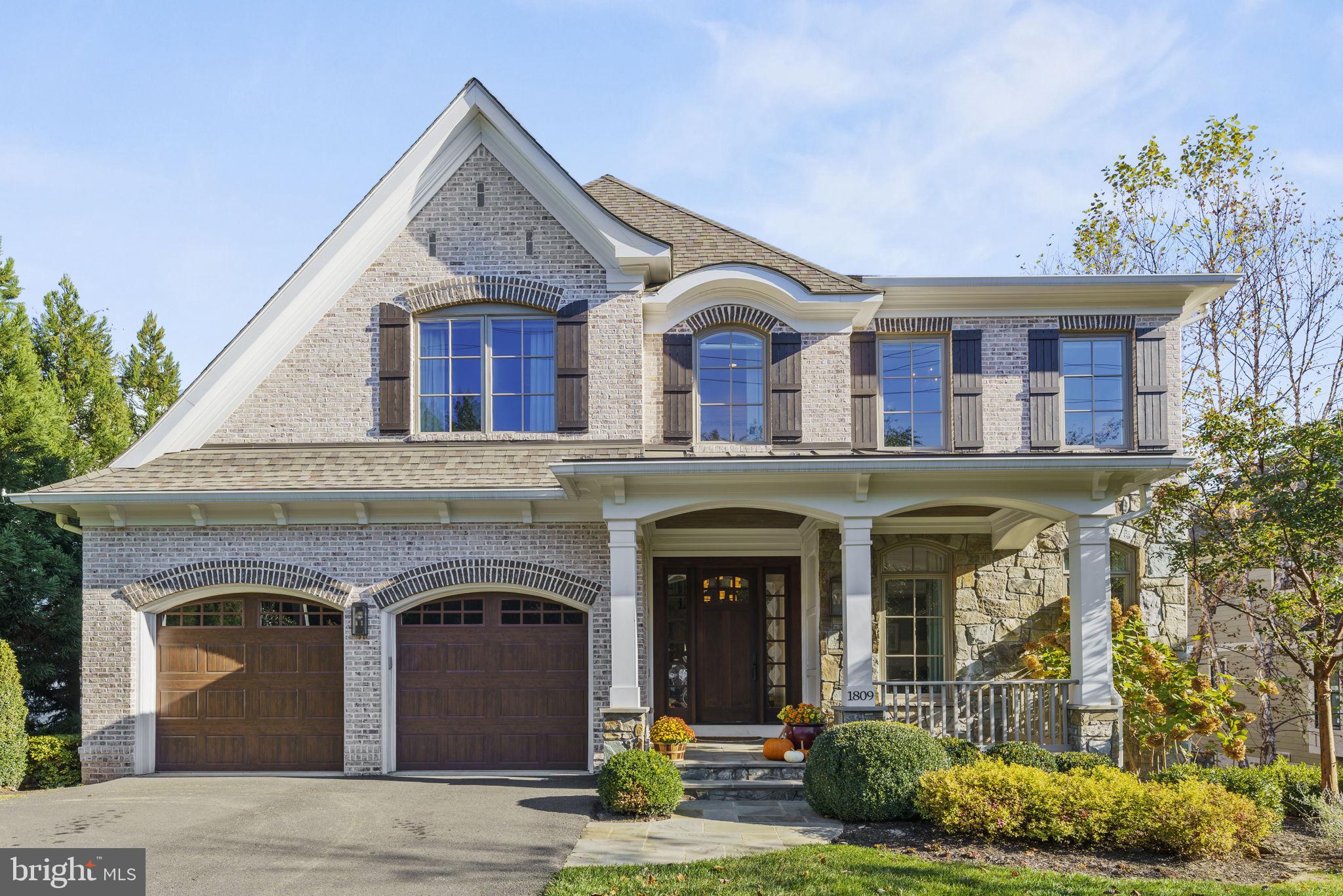 Gorgeous home originally built by Joy Build + Design, meticulously maintained by original/current owner*Timeless, classic French architectural style make it an elegant standout in McLean*Practical living with large, new (2023) upscale Stuart kitchen (all new Jenn-Air appliances) that opens to the family room; mud room nicely tucked away off two-car garage; laundry on bedroom level; huge primary bedroom with double walk-in closets plus large primary bath with large shower, separate soaking bathtub, double vanities, and heated floors*All upper bedrooms have ensuite baths*Gracious entertaining space with foyer (Vaughan lighting), elegant living room that opens to the large dining room with butler's pantry; large porch on main level plus stone patio off the walk-out lower level*Interior design from 2 Ivy Lane (Alexandria)*Crown molding throughout, solid hardwood floors on main level, beautiful finishes in kitchen and all baths, custom window treatments*Ample storage in basement*Landscape design and installation by Land Art; fully fenced rear yard, eleven-zone lawn irrigation system*BONUS: Home was constructed "elevator-ready" to all three floors; owners currently use the dedicated spaces as large closets.