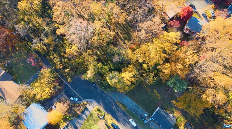 Build your dream home on this .37 acre R-A zoned lot off of St Charles Avenue in the city. 1.1 miles to Historic Downtown Mall of Charlottesville and 2.5 miles to University of Virginia Hospital. Quiet, low traffic cul de sac located just off of Locust Avenue and walkable to downtown.