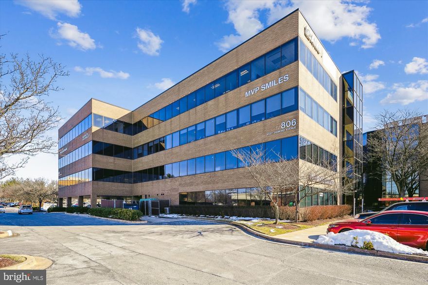 Welcome to your new office space on the entire 4th floor of this office building in Gaithersburg! This top floor unit boasts 10,965 SF that is divisible to suit your needs. With a dedicated generator for the entire floor and 10 reserved covered parking spaces, convenience is key. Enjoy great natural light throughout the space, a fully built-out and furnished suite, and a 100 sq ft storage unit on the 1st floor. The double door glass secured entry off the elevator leads to a formal reception area, multiple work rooms and offices with built-in workstations, a conference room, print/copy area, large kitchen, and so much more. Exterior building signage is available for added visibility. Don't miss this opportunity to elevate your business in this prime location! Seller financing available. Bring offers!