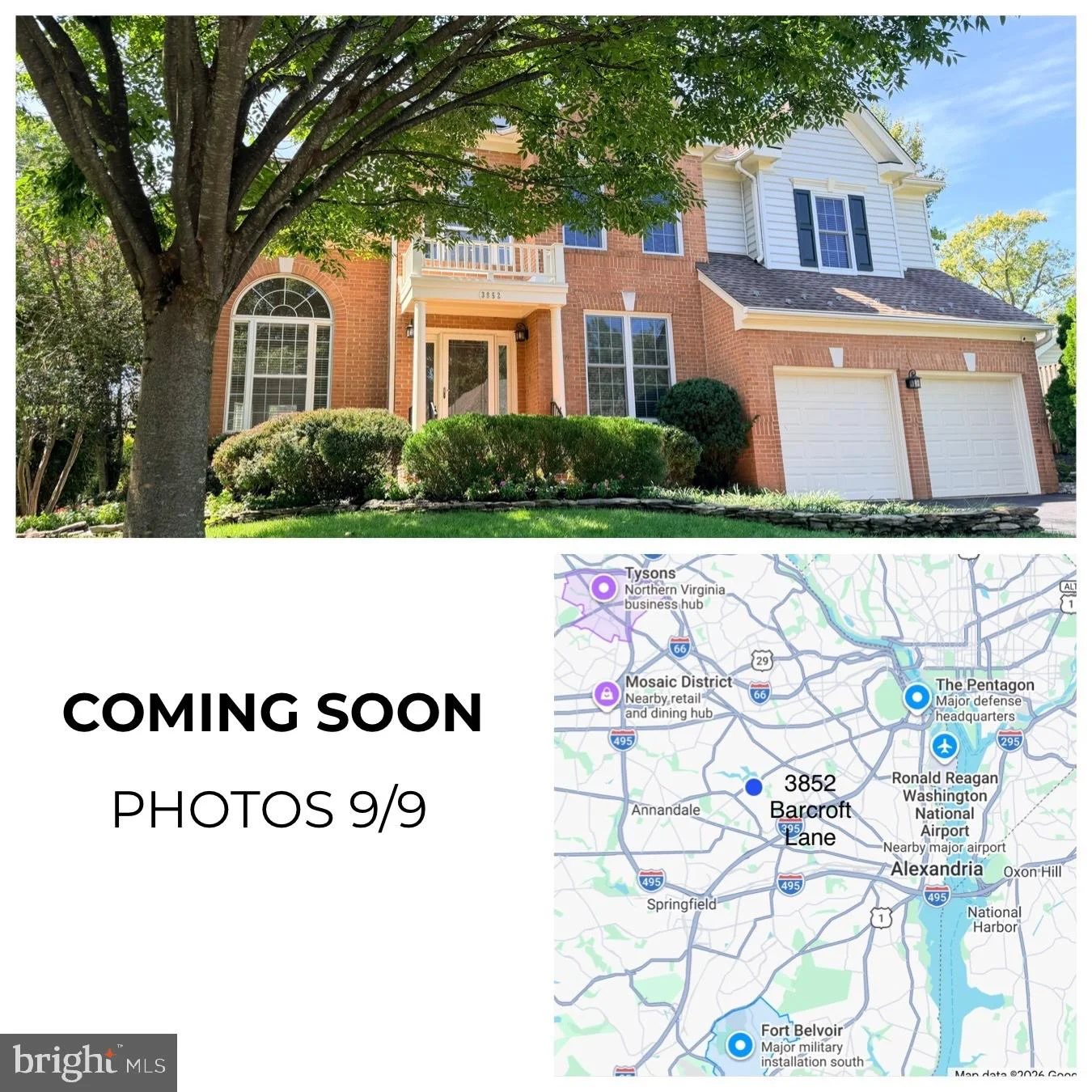 3852 Barcroft Lane, Alexandria, VA, 22312