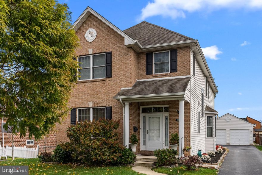 Suburban Living in Philadelphia! Nestled in a sought-after section of Northeast Philadelphia, this exquisite single home with a 2-car detached garage exudes timeless elegance and modern comfort. Gleaming hardwood floors adorn every corner, setting the stage for a warm welcome as you step inside. Upon entry, a convenient coat closet and a powder room provide practicality. To your left, two sets of French doors lead you into a private sitting room graced with crown molding and wainscoting, creating an inviting ambiance.
Continuing through the first floor, an open concept design unfolds, seamlessly connecting the dining room, kitchen, and den. The kitchen, a chef's delight, boasts stainless steel appliances, stunning granite counters, and an abundance of counter space. The den offers a cozy retreat with a fireplace and easy access to the wood deck, ideal for al fresco gatherings during warmer months.
As you ascend to the second floor, you'll discover a luxurious primary suite featuring a tray ceiling, pristine hardwood floors, a spacious walk-in closet, and a lavish en-suite bathroom. The en-suite bathroom is a haven of relaxation, featuring a double sink vanity, a rejuvenating Jacuzzi tub, and an oversized stall shower. Three additional generously sized bedrooms and a well-appointed hall bathroom provide space for family and guests. For added convenience, the second floor boasts a dedicated laundry room with a utility sink.
The lower level of this meticulously cared-for home presents a finished basement, complete with a full shower and a versatile unfinished storage room. Outside, a charming yard complements the property, and the 2-car detached garage adds both convenience and functionality.
This home is a testament to meticulous care and attention to detail, making it the ideal choice for homebuyers seeking a residence in impeccable condition. Don't miss the opportunity to make this exquisite property your own.