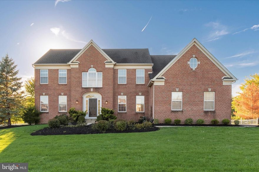 Experience an incredible suburban luxury living in this exquisite Colonial home nestled on a cul-de-sac in the prestigious Wainwright at Whitemarsh! This newly renovated home is ready to welcome its new owners! Feel right at home as you move past the beautifully landscaped yard and concrete walkway. The freshly painted front door opens to a grand, two-story foyer with lightly colored engineered hardwood floors. Great natural light flows into the open floor plan. A bright formal living room sits to the left of the foyer, and a huge formal dining room with wainscoting is on the other side, perfect for effortless entertaining and hosting a lavish dinner party. A herringbone backsplash, ample cream cabinetry, a massive 8 x 5 kitchen island with mitered edge countertops, and new stainless steel appliances are just a few fantastic features in your luxury kitchen. The two-story great room is directly off the kitchen with a soaring cathedral ceiling, a wood fireplace, and bright windows. The French door off the great room opens to your large home office. Completing the main level is an updated powder room and convenient mudroom/laundry room. Head up the beautiful double staircase with charming black spindles to the home's second level, where you will find fully carpeted bedrooms. The second-floor hallway has engineered wood floors overlooking the foyer and great room. The sizable primary bedroom shows off a vast walk-in closet and a newly remodeled ensuite full bathroom with a freestanding soaking tub and a beautiful herringbone floor. A nicely sized guest bedroom boasts its brand new private full bathroom! Two additional bedrooms offer ample closet space, ceiling fans, tons of natural light, and share access to a third full hallway bathroom. Downstairs, the finished basement with custom paint and vinyl floors provides extra living space, tons of additional storage space, and a fourth full bathroom! Outdoor living in this home is a dream, with an expansive three-tiered TimberTech deck overlooking the serene backyard. Parking is never an issue with an oversized 3-car garage and a seal-coated driveway! This home is well-cared-for with many recent updates, including custom paint throughout, new light fixtures (both indoor and outdoor), new ceiling fans, newly remodeled bathrooms, freshly painted exterior garage doors, and a sprinkler system in the front garden. Living at 204 Kensey Road, you are within the award-winning Colonial School District (2 min) and the highly desirable Ridge Park Elementary school (7 min). Close to major roadways, transportation, malls, shops, and dining. This is the home you’ve been searching for! Schedule an appointment today!