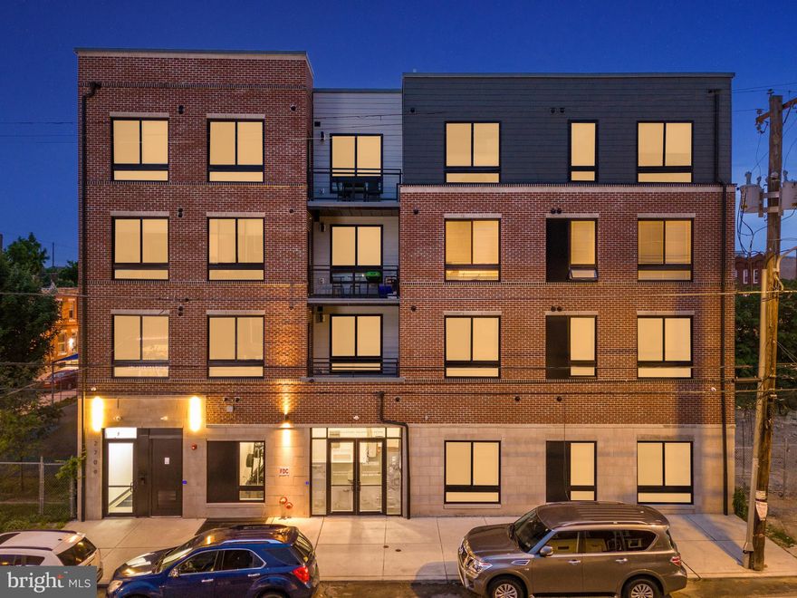 INTRODUCING, "The Columbia," in Philadelphia, Pennsylvania. This brand new ±21,000 SF boutique apartment building is being offered as a turnkey investment property in a Top-10 USA MSA. The Columbia features eighteen (18) new construction apartments plus amenities: fitness center, elevator, private balconies, common roof terraces, wifi nook, bike room, smart lock technology, in-unit washer/dryer combos, deluxe fit + finish kits, and more. The Columbia offers modern and stylish architecture with high quality materials inside and out. Each unit has a spacious, well-lit open layout that creates a seamless flow between living, dining, and kitchen areas. With a variety of floorplans available and an average size of ±800 SF per apartment, The Columbia's units boast tremendous spatial quality inside each apartment home. Unit mixture: Six (6) 1bd x 1ba, eleven (11) 2bd x 2ba, and one (1) 3bd x 2ba apartments. Designed by KORE and built by GRIT (two of Philly's most reputable firms), The Columbia provides an attractive 7.15% cap rate and carries a full 10yr tax abatement. Minimal OPEX combined with above-average rent growth make The Columbia one of the most prime acquisition opportunities available in the Greater Philadelphia marketplace.