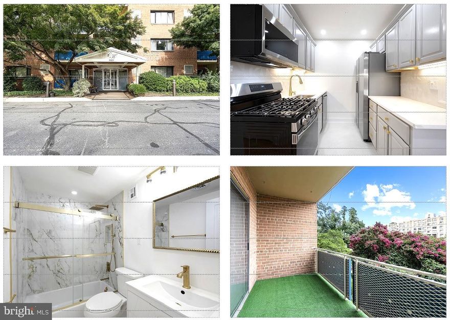 Motivated Seller and New Lower Price for a Beautifully renovated 2BR/1BA condo in a remarkable Arlington location!!!  Nearly fully updated with brand new appliances (Refrigerator, Gas Range, Microwave, Dishwasher, Disposal), fresh paint, recessed lighting, new interior and closet doors, modern light fixtures, wooden blinds. The bathroom is fully renovated with new vanity, toilet, tub/shower, mirror, and accessories. Spacious living room opens to a private balcony with tons of natural light. Galley kitchen includes a pantry. Generous closets, private storage unit, and laundry on every floor.  On this floor, laundry is right next door to the unit. 
Low condo fee covers all utilities except electric, phone, and internet. Reserved parking, lots of guest parking, and unbeatable proximity—just 5 blocks to Courthouse Metro, close to Clarendon, trails, Lyon Village Park, Whole Foods, Starbucks, The Italian Store, and more! Easy access to I-66, DC, and Reagan Airport.