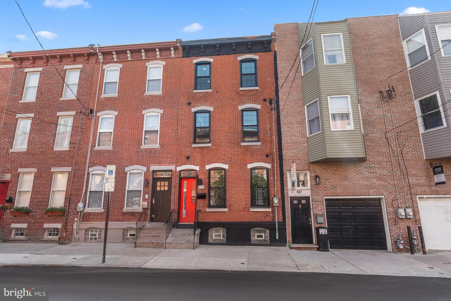The seller is offering a $10,000 credit to be used toward closing costs, mortgage rate buydown, or simply as cash in your pocket. Take advantage of this rare opportunity to save big on your dream home in Graduate Hospital!
Welcome to 925 S 18th Street – a fully renovated 4-bedroom, 2.5-bath brick-front townhome nestled in one of Philadelphia's most desirable neighborhoods. This home combines timeless curb appeal with luxury modern living, all just steps from Center City, dining, parks, and public transit.
Step through the signature red door into a light-filled open concept layout showcasing high-end finishes throughout: gleaming hardwood floors, designer lighting, sleek custom railings, and exposed brick accents. The chef's kitchen boasts all-new stainless steel appliances, quartz countertops, soft-close cabinetry, and a spacious island with seating.
Upstairs, you'll find four generously sized bedrooms, including a luxurious primary suite with a spa-like bath and custom tile work. The fully finished lower level provides flexible bonus space perfect for a home gym, playroom, or office.
Outside, enjoy a private rear patio for entertaining or relaxing. All major systems, utilities, and appliances are brand new — offering peace of mind for years to come.
Highlights:
$10,000 buyer credit
4 bedrooms / 2.5 bathrooms
High-end finishes throughout
Brand new kitchen & bathrooms
All new HVAC, plumbing, and electric
Fully finished basement
Private outdoor space
Walkable Graduate Hospital location
Don't miss this incredible opportunity to own a truly turnkey home with built-in savings. Schedule your private showing today!