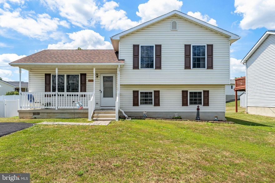 *** Highest and Best Deadline is Monday, July 8 at 12:00 *** This cozy Split Level home offers the perfect blend of comfort and modern amenities. Step into the spacious, open living area that seamlessly connects to an inviting eat-in kitchen equipped with stainless steel appliances, including a new refrigerator and stove installed in 2020 and a new dishwasher added in 2024. The light laminate flooring throughout the home creates a bright and airy atmosphere, and ceiling fans in almost every room ensure optimal comfort year-round. The upper level features three roomy bedrooms plus a full bathroom. The fully finished lower level includes a spacious multipurpose room. Use it as your rec/family room or as your primary bedroom with its attached full bathroom/laundry room combo. This home has had many updates over the years including a new roof in 2014 and a new water heater in 2018. Modern conveniences such as a Nest thermostat and Ring doorbell provide peace of mind and energy efficiency. Outdoor living is a delight with a charming front porch, a spacious rear deck, and a fully privacy-fenced back yard with white vinyl fencing, offering a safe and serene space for relaxation or entertaining. Don't miss your opportunity to own this darling home!