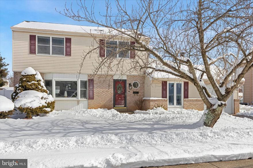 Welcome to 233 Sharpless Rd – a beautifully updated, move-in ready home that perfectly blends modern finishes with warm, inviting living spaces, located in the highly desirable Burgundy Hills neighborhood.

From the moment you step inside, you’re greeted by a bright and welcoming entryway that sets the tone for the rest of the home. The main level offers exceptional space and flow, featuring a sun-filled living room with a sleek electric fireplace and custom accent wall, creating a stylish yet cozy focal point. Just beyond, a spacious den with a classic wood-burning fireplace provides the perfect setting for relaxing evenings, entertaining guests, or hosting gatherings.

The fully renovated 2024 kitchen is truly the heart of the home. Thoughtfully designed with new cabinetry, quartz countertops, stainless steel appliances, a farmhouse sink, subway tile backsplash, and a functional peninsula for seating, it opens seamlessly into the dining area with sliding doors that invite in natural light and lead directly to the backyard.

The remodeled bathroom (2024) features updated finishes and a clean, modern design.

Upstairs, you’ll find four generously sized bedrooms, each offering ample closet space and fresh carpeting throughout. Additional updates include new flooring throughout the main level, creating a cohesive and polished feel from room to room.

Step outside to enjoy a large, fully fenced backyard complete with a brick patio and mature privacy trees — ideal for outdoor dining, play, pets, or simply enjoying your own private retreat.

With its extensive 2024 updates, versatile living spaces, abundant natural light, and spacious yard, this home offers comfort, style, and functionality all in one. A true turnkey opportunity in Southampton — just unpack and enjoy.