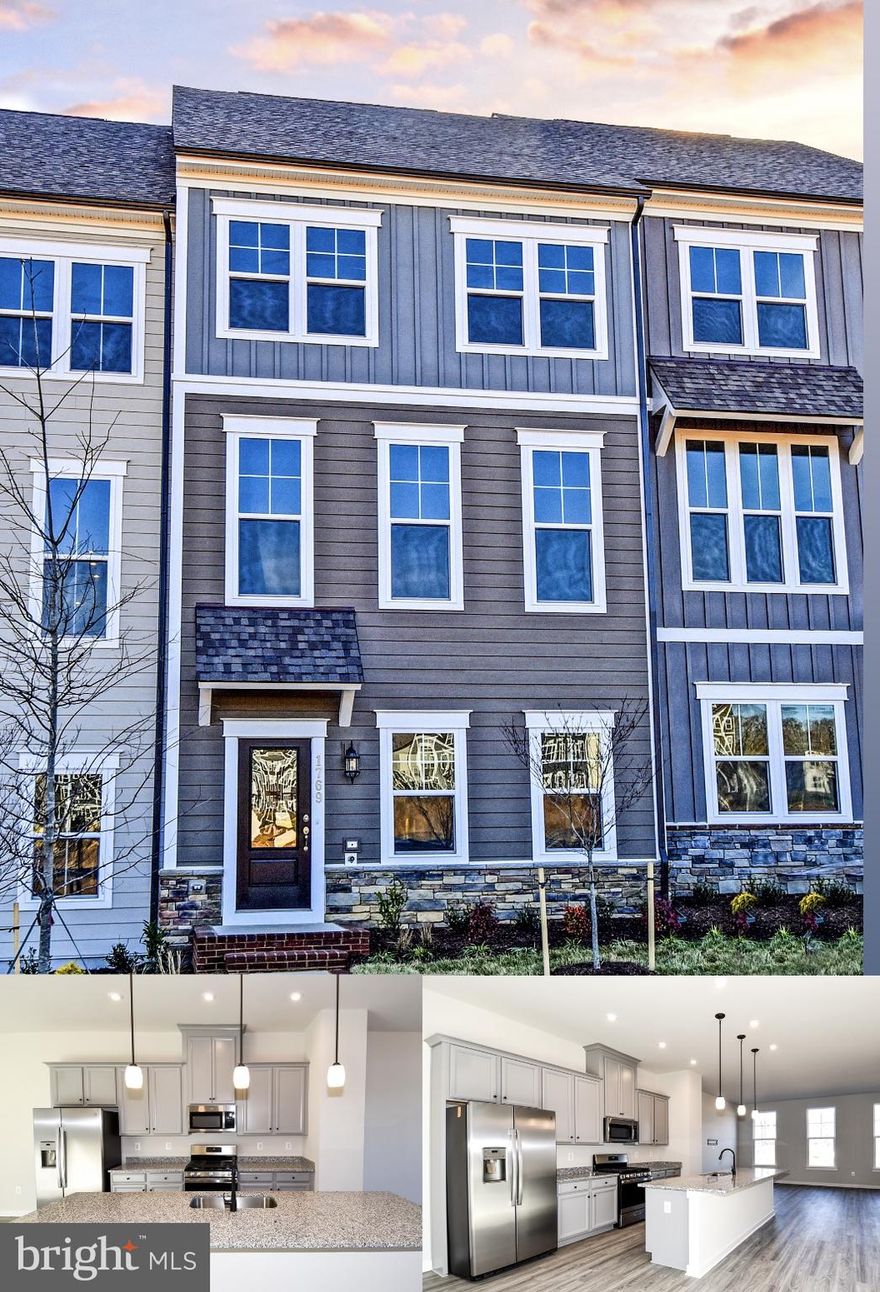 BRAND NEW AND READY FOR IMMEDIATE MOVE-IN! Be the first to live in this GORGEOUS Stanley Martin Kendry Townhome! THREE LEVEL LIVING and 2000 finished sqft, in BEAUTIFUL AND CONVENIENT POTOMAC SHORES with everything you need for FUN, EASY LIVING! Schools, recreation including golf, fitness, swimming, clubhouse, trails, tot lots, ---shopping is coming soon, so is the VRE! Everything you need is right here! AND GREAT commuting routes to Ft Belvoir, Quantico, Pentagon and DC. This BRAND NEW, NEVER LIVED IN, BEAUTIFUL townhome features a main level that has a FANTASTIC open floor plan with HIGH ceilings and windows and access to the deck in the back off of the beautiful Kitchen. VIEWS of the Potomac River in walking distance. The UPGRADED Gourmet Kitchen features a 10ft island, stainless refrigerator, gas stove, microwave, dishwasher, and granite counters that highlight the lovely upgraded gray cabinets. ALL FRESH AND NEUTRAL! The flooring on the main level is luxury wood laminate--EASY CARE and STUNNING! Blinds to be installed in all windows! There are 3 CEILING FANS. 4 BEDROOMS 3.5 BATHS AND UPPER LEVEL LAUNDRY with side by side washer/dryer, lots of storage and a 2 car rear loading garage with 2 car driveway. DON'T LET THIS ONE GET AWAY! Basic internet included in rent*