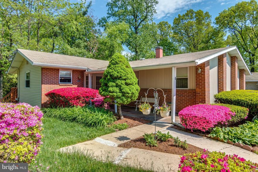 Move-in ready single family home featuring 4 Beds and 3 Full Baths. Gleaming hardwood floors. Updated kitchen. Spacious living and dining room. Fully finished lower level with tons of storage. Walk-out lower level to concrete patio and nice flat corner lot that backs to trees. Deck overlooking yard is perfect for enjoying the warmer months. Off street parking. Home is at the top of the cul-de-sac.