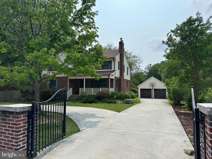 Spectacular opportunity to live in a gorgeous home on an exquisite lot just steps from Woodson High School. This home has it all - incredible gourmet kitchen, main floor bedroom and full bath, three more bedrooms and two full baths upstairs along with a family room area. Hardwood floors, walk out to deck and lower patio, manicured and landscaped yard with zip line, firepit and more. Fully fenced lot with circular driveway, separate garage, adorable front porch, Juliet balcony from primary bedroom. Incredible find, amazing for entertaining. Walk to nearby CUE bus, coffeeshops, restaurants, grocery stores, shopping, Lifetime Fitness . . . access everything Fairfax has to offer. Please note, property straddles the City/County line and therefore residents can select their choice of FAIRFAX *OR* WOODSON HS.