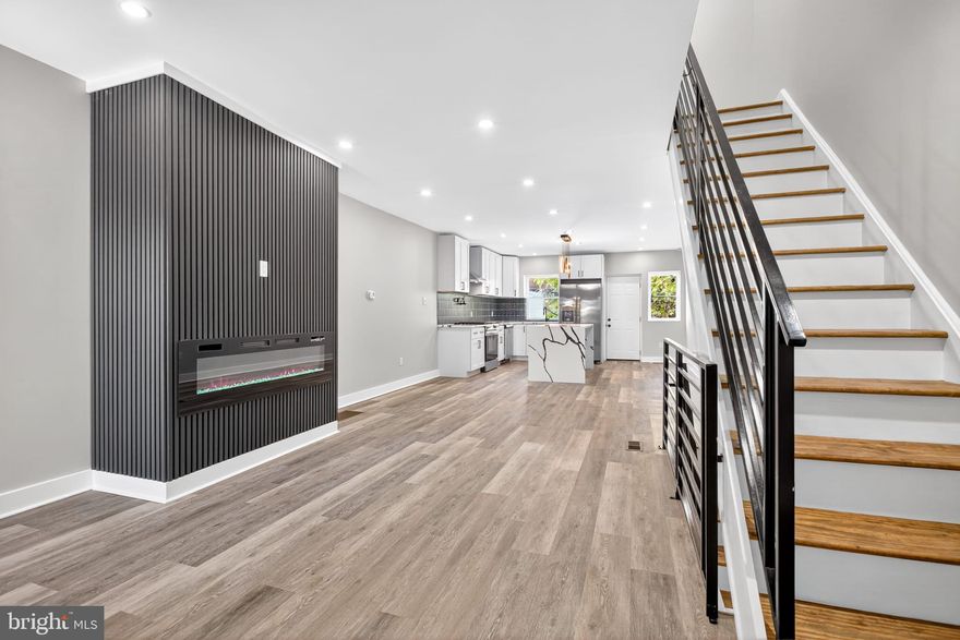 MOTIVATED SELLER — THIS HOME IS PRICED TO SELL, NOT TO SIT ON THE MARKET LIKE OTHERS! Welcome to this beautifully renovated home offering over 1,500 sq ft of meticulously updated living space. This modern rehab is well-located near the airport and major transportation, featuring a bright and inviting layout with recessed lighting, quality finishes, and thoughtful design throughout.
The second floor offers three spacious bedrooms, each with its own closet, and a stylishly updated full bathroom. The fully finished basement adds valuable living space with a private bedroom, full bathroom, its own closet, and a convenient washer and dryer area—perfect for guests, in-laws, or additional rental potential.
The main level boasts a spacious open-concept kitchen with a center island, stainless steel appliances, and plenty of cabinetry, making it ideal for cooking and entertaining. Enjoy comfortable climate control year-round with central A/C.
Step outside to a cozy rear patio and a welcoming front yard, providing both relaxation and outdoor enjoyment.
Perfectly situated, well-maintained, and move-in ready—this home offers comfort, convenience, and modern living at its finest. Don’t miss this opportunity!