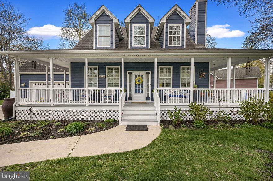 Welcome to 37252 Brenda Ln in the sought-after Silver Woods community, just 4 miles from Bethany Beach. This coastal-style home offers the perfect blend of charm, layout, and location.

Featuring 3 bedrooms, 2.5 baths, and a versatile loft, the home showcases an open, airy floor plan with vaulted ceilings, hardwood floors, and a cozy fireplace anchoring the main living space. The kitchen flows seamlessly into the living and dining areas, ideal for both everyday living and entertaining.

The first-floor primary suite provides convenience and privacy, while upstairs offers two additional bedrooms and a flexible loft space perfect for a second living area, office, or guest retreat.

Outside, a full wraparound porch creates multiple outdoor hangout spaces, surrounded by mature trees and landscaping for a relaxed, private setting.

Located just minutes to Bethany Beach, this home is perfectly positioned for a primary residence, vacation getaway, or investment opportunity.
