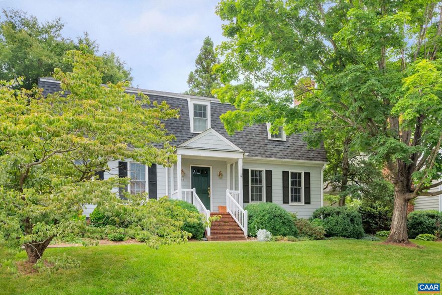 LOVELY HOME IN EDNAM // Fantastic Opportunity located steps from Boar's Head Resort and Farmington Country Club. Premier community in Albemarle County is 1.5 miles to UVA and all things Charlottesville. This home offers 3 generous bedrooms, (each with en suite bath) and an additional powder room off the kitchen for visitors. Additional items on your "must have" list are in place -  including 2 car garage, hardwood floors and wood burning fireplace. Ednam is the perfect home base for a primary residence and also appeals to those seeking a low maintenance vacation property. The floor plan is ideal with primarily one level living and the flexibility of two second floor guest suites. The living and dining areas are open and sun filled, with access to the private backyard terrace. One may enter through the garage or side entry with minimal steps. Floor plans, Tax Map and Survey attached/available. Don't miss this unique opportunity in sought-after Ednam within a short walk of the Boars Head Resort!,Fireplace in Living Room