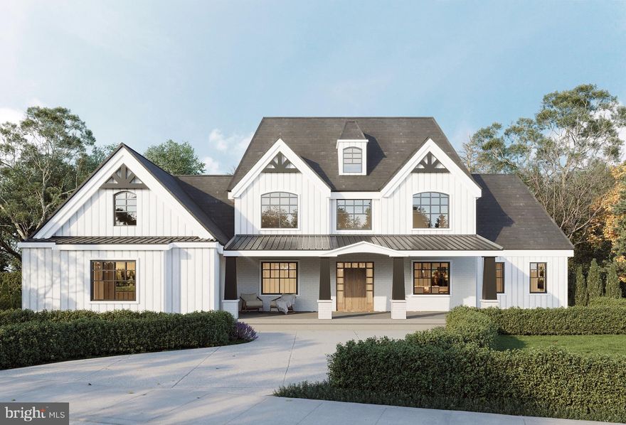 Beautiful new construction in the heart of Blue Bell located across from Blue Stone Country Club. This   4500sqft modern farmhouse with high-end finishes will showcase today's most in demand styles&modern fixtures. Lofty ceilings and large windows will give light and airy feel while a chefs kitchen boasts custom cabinets, slab counter and high end appliances. Enjoy the extensive millwork, sophisticated tile work,neutral designer tones and a en suite with dual vanity and elegant soaking tub. A back patio and yard are perfect for entertaining along with a spacious 3 car garage and much more. Est completion years end 2022.