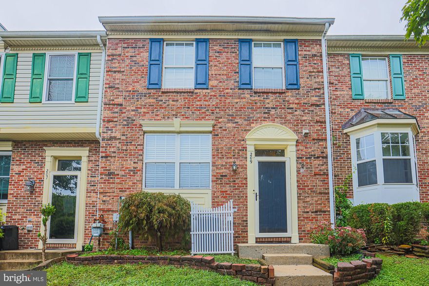 Welcome home to the perfect blend of space and comfort.  Look no further than this charming 4-bedroom townhouse located in the highly sought-after Constant Friendship community of Abingdon, Maryland!
Step inside and be amazed by one of the largest floor plans in the area.  Offering generously sized bedrooms that ensure everyone has their own space to relax. 

The eat-in kitchen is absolutely the heart of the home! Whip up your favorite meals while enjoying the convenience of the large island – perfect for entertaining or casual dining - perfect for any scenario.
 
With a bathroom on each floor, you’ll experience true functionality and ease. Ideal for busy mornings or hosting guests, this home is designed to make life easy. The basement has additional living area with a walk out to a fully fenced backyard.

Outside, enjoy the friendly, welcoming atmosphere that Constant Friendship is known for. Close to shopping, dining, and easy access to major highways. Enjoy being perfectly situated in a community that truly feels like home.

Don't miss your chance to own this incredible home in a fantastic location. Schedule your tour today. 
209 Glen View Terrace is waiting for you!
( New Storm Door- 2024; New Washer& Dryer 2023 and so much more!)

*** OFFER DEADLINE: 9/30 at 8 PM ***