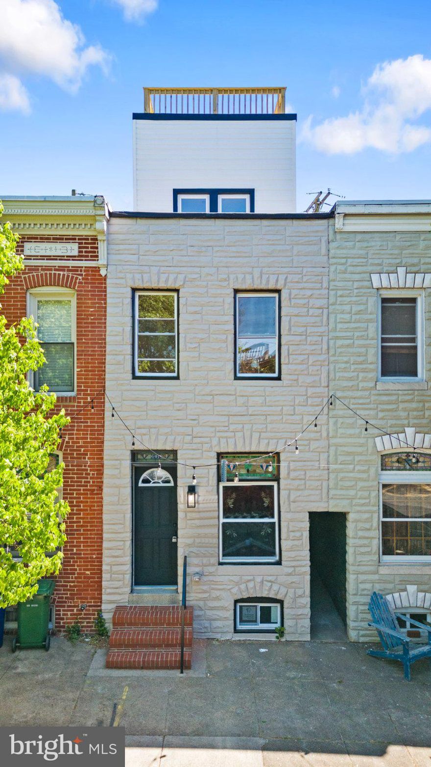 Welcome to 607 S Milton Avenue! A rare opportunity to own a stylish 3-bed, 2.5-bath home with luxury finishes and exceptional outdoor space in the heart of Canton. This thoughtfully designed residence features custom oak cabinetry, quartz countertops, and modern designer details throughout, creating a polished yet inviting interior.

Enjoy seamless indoor-outdoor living with an expansive rooftop deck offering sweeping city views—perfect for entertaining, relaxing, or taking in sunset skies. Ideally located near Canton’s waterfront, dining, parks, and nightlife, this home delivers the walkable, vibrant lifestyle buyers love. Turn-key and beautifully finished, this is city living at its best. This home also qualifies for the CHAP Tax Credit. Schedule your showing today!