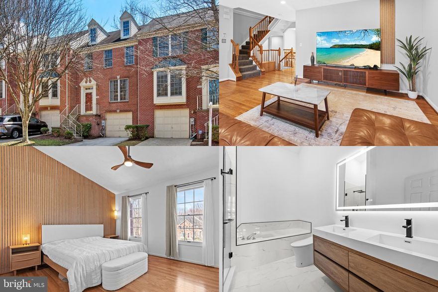 Welcome to 5648 April Journey, a beautifully updated townhome in the sought-after Dorsey Search community of Columbia.

From the moment you step inside, the home offers a bright and refined atmosphere with an open layout and abundant natural light. The main living area features hardwood floors throughout and a clean, modern design that feels both comfortable and elevated. The living room stands out with its simplicity and balance, creating a calm and inviting space for everyday living as well as entertaining.

The kitchen has been thoughtfully updated with quartz countertops, white cabinetry, stainless steel appliances, and ample workspace. It connects seamlessly to the dining area, where French doors open to a spacious deck, making indoor and outdoor living feel effortless.

Upstairs, the primary suite is a true highlight of the home. Recently renovated within the past year, it features a modern wood accent wall, a generous layout, and a walk-in closet. The primary bathroom has been fully updated with a clean, contemporary design, offering a double vanity, walk-in shower, and soaking tub. The additional bathrooms, including the main level and the hall bathroom on the upper level, have also been recently updated.

The finished lower level provides a versatile space for a family room, home office, or recreation area. Additional features include a one-car garage with driveway parking, hardwood flooring throughout, and major updates including HVAC (2019), hot water heater (2024), and roof (2014).

Ideally located with easy access to I-95, Routes 32 and 29, this home is just minutes from shopping, dining, parks, and everyday conveniences. Residents enjoy nearby trails, golf courses, and Columbia Association amenities, along with outdoor spaces such as Lake Kittamaqundi, Centennial Park, and Wilde Lake.

This home offers a thoughtful blend of modern updates, comfort, and a highly desirable location.