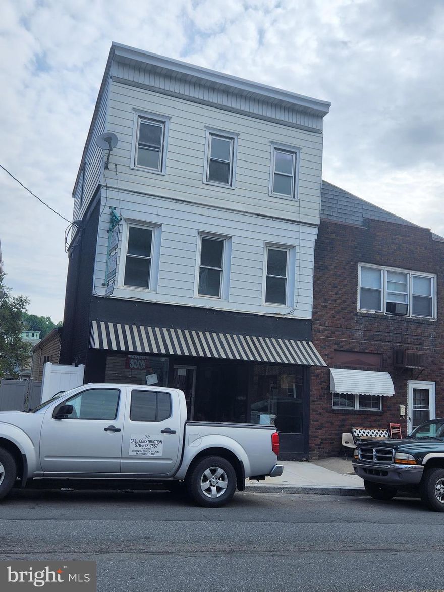 Newly renovate  1 bedroom 1 bath  apartment ready for occupancy.  Open floor plan.  Everything is brand new.  Sprinkler system installed.  Appliances have never been used.  You have your own private entrance to your apartment.   The rear of the building has the potential for one available off street parking spot.  All tenants 18 and older are required to fill out an application.   Income should equal 3x's the rent amount.   WST included.    Call for your tour today.