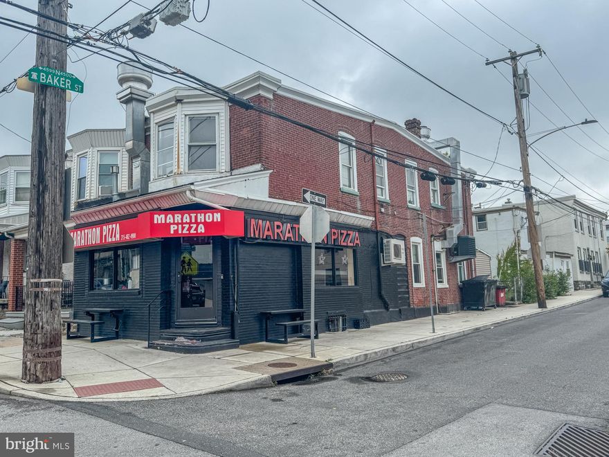 Calling all investors. Rare opportunity to own a mixed use property in a PRIME Manayunk location. This property features 2 buildings, and a total of 3 units. The first floor of the primary building is currently a popular pizza business with a full basement; however, the options are endless with such a high traffic area on the footsteps of Manayunk's main street which is a few blocks away. This building is surrounded by densely populated residential areas and multiple large new construction residential developments. The building benefits from high volume car traffic (from an I-76 on ramp being in close proximity local residents access daily) and also high volumes of foot traffic. The second floor of the primary building is in need of total renovation and is laid out to function as a two bedroom apartment with a living room, large kitchen, storage and one bathroom. Behind the primary building is a stand alone bi-level 1 bedroom apartment that has recently been completely renovated, which is currently tenant occupied. Don't miss this opportunity to own a coveted parcel in vibrant Manayunk!
