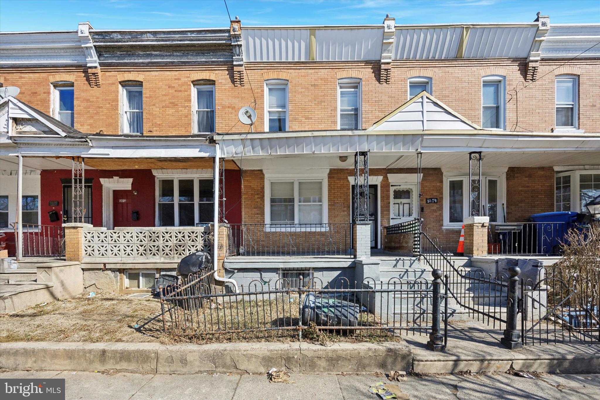 Welcome to this spacious 3-bedroom, 1-bathroom rowhome in Germantown, offering great potential in a historic and thriving community. The inviting front porch leads into a bright, open-concept living and dining area featuring updated flooring, high ceilings, and a decorative fireplace. The large kitchen boasts ample cabinetry, granite countertops, and stainless steel appliances, with a laundry/mudroom for added convenience. Upstairs, three well-sized bedrooms provide comfortable living space, and the full bathroom includes modern tile work and natural light. The unfinished basement offers additional storage or potential for expansion. Step outside to a fenced backyard, ideal for outdoor entertaining. Conveniently located near schools, shopping, and public transportation, with easy access to major highways for a smooth commute to Center City Philadelphia’s cultural and business hubs. This home presents a fantastic opportunity for an owner-occupant or investor looking to add value. Don't miss out—schedule your showing today!