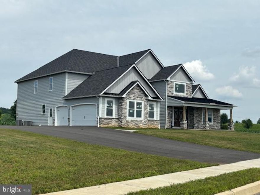 Location, Location, Location!!      The photos are virtually staged, but you still have time to make your selections.   Whether you choose modern, farmhouse, mid-century or coastal, this magnificent home is ready for you to make the final design.   
Green Valley North, phase II is now open, featuring 26 building lots to choose from.  
Each homesite sits on 1+acre surrounded by farmland and rolling hills.
All homes will be custom built to satisfy even the most discerned buyer.
Call us to start the process of designing your dream home today!