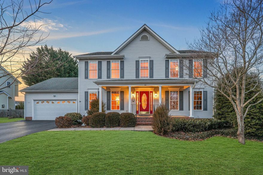 Get ready for vacation style living with a beautiful pool, deck and spacious home!  This inviting three‑level home in the sought‑after Leeland Station subdivision offers plenty of space with the opportunity for expansion in the walkout basement.   Just minutes from the Leeland train station.  Brand new 30 year Architectural  roof  being installed April 1, 2026; 

The kitchen is thoughtfully designed with pull‑out cabinetry for easy storage, a center island perfect for prep and gathering, and abundant counter space. The adjoining eat‑in area opens directly to the deck, creating a seamless flow for entertaining. From here, the kitchen connects to the family room with a cozy gas fireplace, making it the true heart of the home.

The main level offers a spacious, open layout that includes the kitchen with its adjoining eat‑in/breakfast area, the family room with a cozy gas fireplace, a formal living room, a formal dining room, and a convenient half bath.  This spacious layout offers flexibility for work, play, and entertaining.
Step outside to your own backyard oasis. A sparkling pool serves as the centerpiece, surrounded by a privacy fence and lush landscaping that create a secluded, serene retreat. The deck offers plenty of space for summer barbecues or quiet evenings outdoors, while the front porch adds charm and welcoming curb appeal.
Upstairs, the owner’s suite is a true retreat. With vaulted ceilings, generous proportions, and abundant natural light, it feels like a private sanctuary. The en suite bath features a soaking jacuzzi  tub, separate shower, and dual vanities, designed with pull outs in cabinets,  great for everyday convenience. Three additional spacious  bedrooms and a second full bath complete the upper level, offering space for family, guests, or hobbies.
***those who appreciate extra workspace, this garage is built with convenience in mind. Constructed 4 feet longer than a typical garage, it offers generous space for larger vehicles, hobbies, tools, or storage. With complete insulation throughout — including the garage door — the space stays noticeably warmer in the winter, making it a practical and energy-efficient extension of the home.
***Additional highlights include  an unfinished basement ready for customization—whether you envision a gym, recreation room, or more.