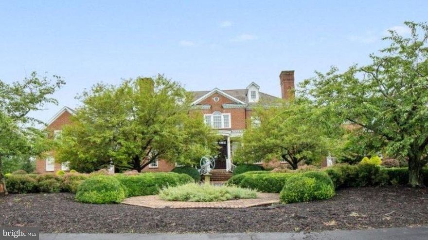 Short Sale Opportunity! Welcome to Overview, a large brick home set on 10 acres in Solebury. The property offers distant views of Bowman's Tower, Jericho Mountain, and Solebury Mountain and remains one of the higher-elevation homes in the area. Built by Al DeLuca and completed over two years, this Virginia Brick Manor received an architectural award in 1991. The home offers approximately 11,000 sq. ft. of living space with formal and informal rooms, including a living room, family room, dining room, office, music room, and first-floor guest suite. The kitchen features cherry cabinetry, a center island, and opens to a two-story breakfast area. The second floor includes a primary suite with multiple closets and a large bathroom, four additional bedrooms, and several shared baths. A third-floor room with a full bath allows for flexible use. The home has multiple heating systems, an unfinished lower level, and a heated three-bay garage. The grounds include a pond, irrigation system, and patio areas. Conveniently located near New Hope, shopping, schools, and commuter routes, the property is within the New Hope–Solebury School District and has been well maintained by its original owners. Subject to 3rd party approval. Home is being sold as-is. Buyer responsible for all inspections and repairs for U&O.