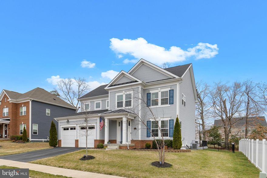 Welcome to this Gorgeous and Immaculate 5 Bedroom / 4.5 Bathroom Home in Liberty Knolls !  
47 Shermans Ridge is better than brand new, it is 5 years old, and during that time, the Owners have added all of the Beautiful finishing touches !  New paint, new carpeting in the bedrooms, a beautiful Trex deck, a patio laid with various sized pavers for design interest, and a a modern black aluminum backyard fence, mimicking classic wrought iron, without the maintenance. Throughout the entire main level, there is hardwood flooring, a beautiful light blonde with slight distressing, 7 inch plank.  Not only is it throughout the main level, the stairwell to the upstairs is constructed with the same hardwood, and continues through the walkway areas of the upstairs.  A unique floor plan on the upper level has not only the Master Bedroom with its Spacious Bathroom, but the 2nd Bedroom has its own private full bathroom and Bedrooms 3 and 4 share a full additional bathroom. 
An additional wonderful design of the home is the way the Master Bedroom/Bath flows into a large walk in Master Closet, which adjoins a large separate Laundry Room with 2 large closets for storage.
Back on the main level, having a side staircase allows you to walk into an open foyer and continue into the large Family Room and Dining area - adjoining the Gourmet Kitchen which boasts a 14 foot Island, and a wall of Windows looking out to the backyard.   A family's Dream for everyday living and Entertaining ! Moving to another area of the home is where you are able to Enjoy the fully finished basement that is beautifully large, bright and open. The 5th legal bedroom is carefully designed towards the back of the basement adjoining a full bathroom which allows for privacy for company or a teenager’s dream  space. The home is located in Liberty Knolls Neighborhood, in the sought after school district of Colonial Forge High School, Rodney Thompson Middle School and Winding Creek Elementary School.  All conveniently located off of Courthouse Road, and less than 2 miles from Shopping, Restaurants, the Jeff Rouse Sports Complex and Interstate 95.