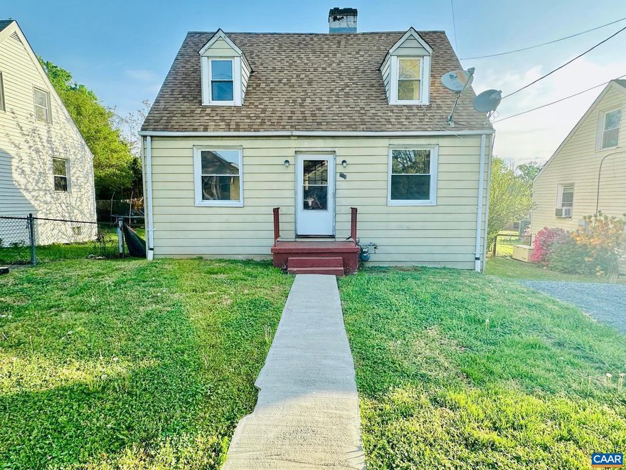 3 Bedroom 1 1/2 Bath ready to be updated with your personal touch. 1116 sq.ft with a full basement. Original arched doorways and hardwood floors throughout. The large partially fenced back yard perfect for gardening or pets. Centrally located in the heart of Belmont. Property is being sold "As Is" but inspections are welcome.,Fireplace in Family Room