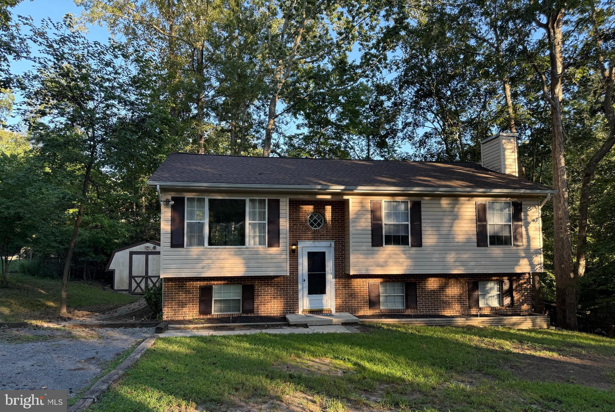 Looking for a home in Southern Calvert County; This 4 bedroom 3 bath Split Foyer is located in the neighborhood of Chesapeake Ranch Estate Club. The home is showing immaculate and ideal for families looking for flexible living space, privacy and turn key; utilizing every square foot. The upper level features a sun filed living room, cathedral ceiling, a dedicated dining area with sliding doors that lead to a deck - ideal for weekend BBQ cooking and/or relaxation. Three bedrooms, and two updated full baths. The lower level boast one bedroom, a family room centered around a cozy pellet stove, creating warmth during colder months. Leading to stepping out to the patio and enjoy the back space. A laundry area with full washer and dryer, good size store closet, and another updated full bath, This home has room for everyone, whether you have a family, need a home office, guest suite, or a playroom. This home is move in ready and looking for it's new owner. All convenient with water access. Schedule your showing today.
