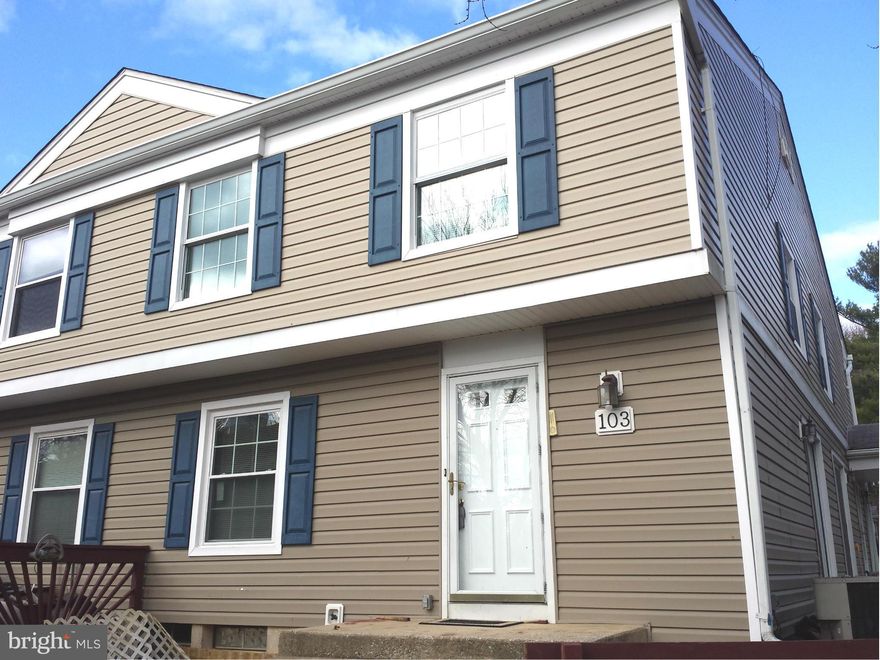 3 BD 2.5 BA 3 level freshly painted townhouse-condo in nice move-in condition at a quiet street. New laminate floor. Exterior maintenance, water, pool are included  in rent. Convenient location, close to I-795, restaurants, shopping, bus stop and other services. Housing vouchers are welcome.