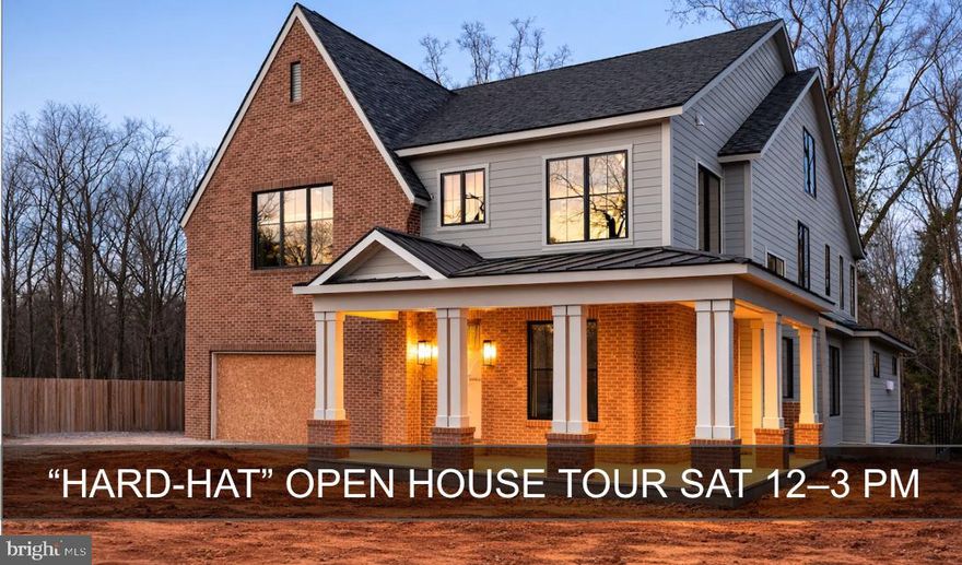 Spring 2026 delivery. The 7,100 SF Cresthaven model was designed specifically for this rare, flat 11,100 SF lot by an award-winning in-house design team, resulting in a home that fits the site and maximizes livability and architectural presence. The home offers 7 bedrooms and 7.5 bathrooms with custom-fabricated kitchen and bath cabinetry, designer finishes and built-ins, and wide-plank white oak flooring throughout. Features include Pella windows and doors, Thermador professional appliances, a first-floor bedroom suite, large screened porch with built-in fireplace, three-zone HVAC, oversized two-car garage, flagstone patio, and classic brick exterior.

Ideally located close to downtown Bethesda and Washington, DC, the home offers easy access to dining, shopping, and top public and private schools, including Landon School and Holton-Arms, as well as the Bethesda Metro. Despite its central location, the property enjoys a private, wooded setting with tranquil views, enhanced by nearly 300 newly planted trees and plantings that create a natural sense of privacy and serenity. Hard-hat tours are available by appointment.