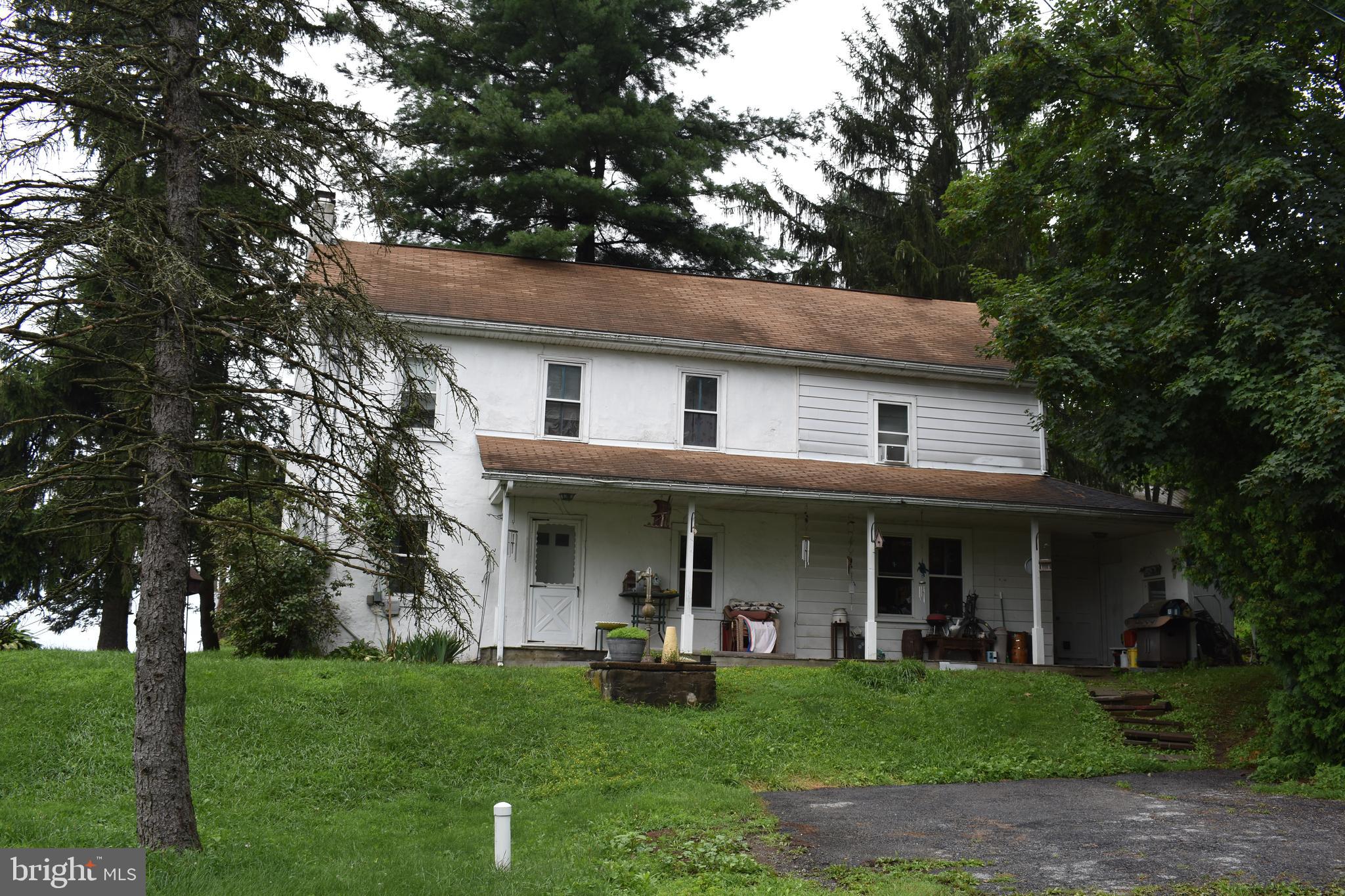 Do you want to live in the country? This 2 1/2 story stone and frame farmhouse is waiting for you. In addition to the main farmhouse there is a separate building that was formerly a Veterinarian Cat Hospital and an apartment. There is a large stone and frame bank barn to give you space for all of your hobbies. Many original features are waiting for your personal touches.
The home is currently occupied but the tenants are in the process of vacating.
Showings of the interior can begin Monday July 14, 2025.